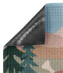 Printed Recycled Waterhog Doormat Row Boats