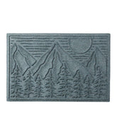 Everyspace Recycled Waterhog Doormat Treeline