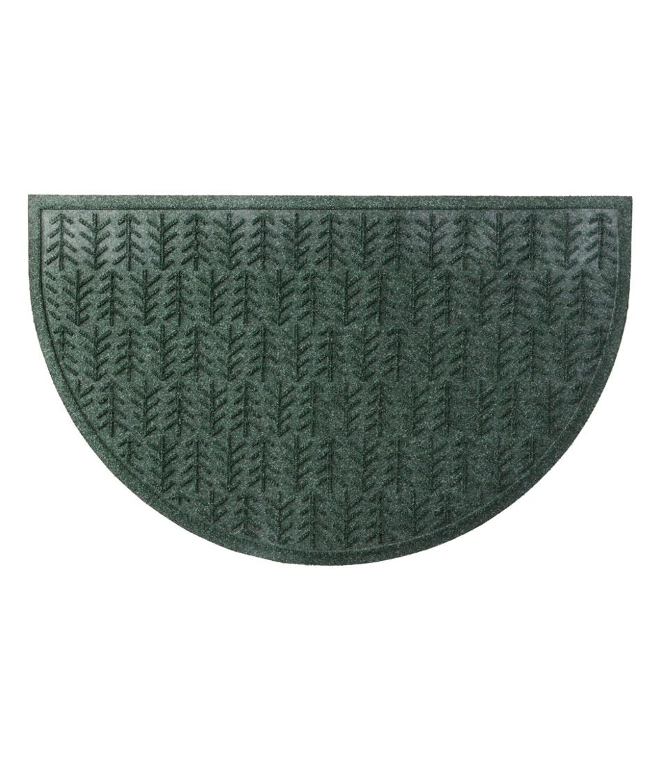 Trees Half Round Everyspace Recycled Waterhog Doormat