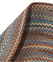 6' Diam. L.L.Bean Braided Wool Rug