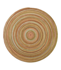 6' Diam. L.L.Bean Braided Wool Rug