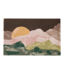 Printed Recycled Waterhog Doormat Sunset