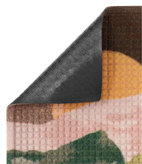 Printed Recycled Waterhog Doormat Sunset