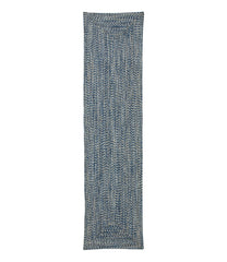 All-Weather Braided Runner Concentric Pattern Rectangular
