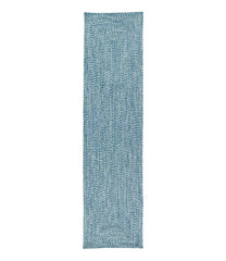 All-Weather Braided Runner Concentric Pattern Rectangular
