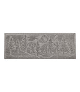 Pine Trees Everyspace Recycled Waterhog Wide Doormat