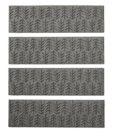 Trees Everyspace Recycled Waterhog Mat Set of Four Stair Treads