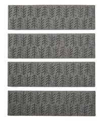 Trees Everyspace Recycled Waterhog Mat Set of Four Stair Treads