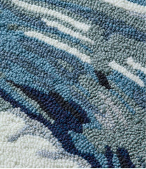 Ocean Waves Indoor/Outdoor Vacationland Rug
