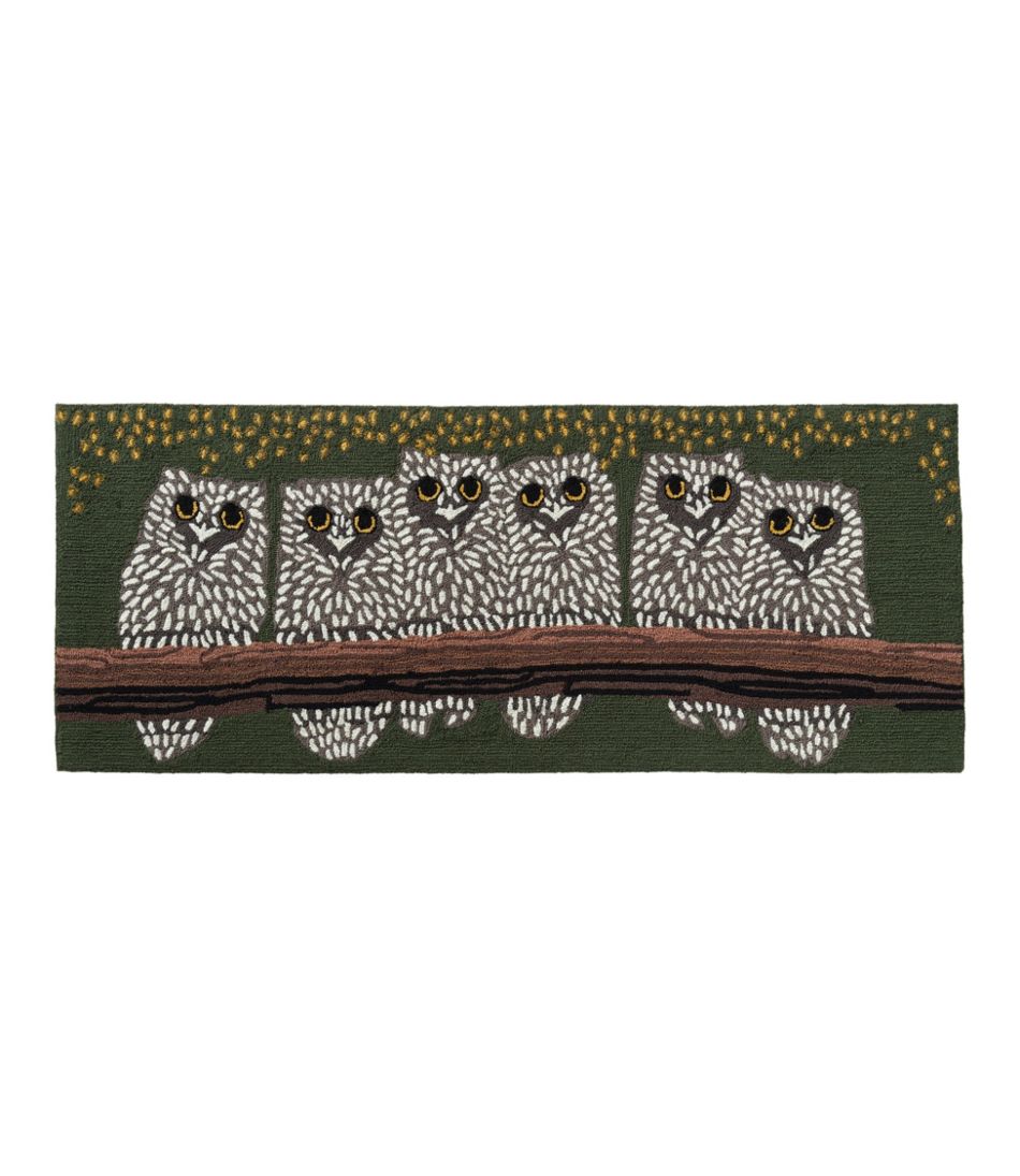 Indoor/Outdoor Vacationland Runner Owls