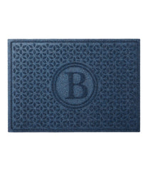 Personalized Blooming Circles Heavyweight Recycled Waterhog Doormat