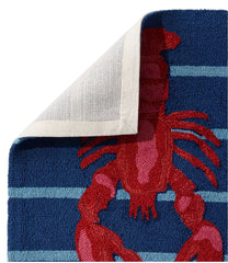 Indoor/Outdoor Vacationland Runner Lobsters
