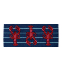 Indoor/Outdoor Vacationland Runner Lobsters