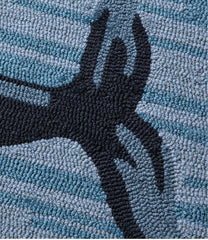 Coastal Whale Indoor/Outdoor Vacationland Runner