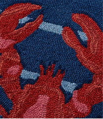 Indoor/Outdoor Vacationland Rug Lobsters