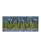 Lakeside Mountain Scene Indoor/Outdoor Vacationland Runner