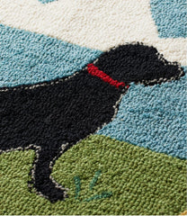 Lakeside Labs Wool Hooked Novelty Runner