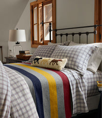 Wool Hooked Throw Pillow Lab Trio 8" x 24"