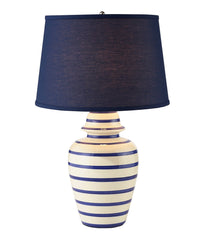 Stripe Portland Ceramic Lamp