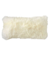 Sheepskin Throw Pillow 11" x 22"