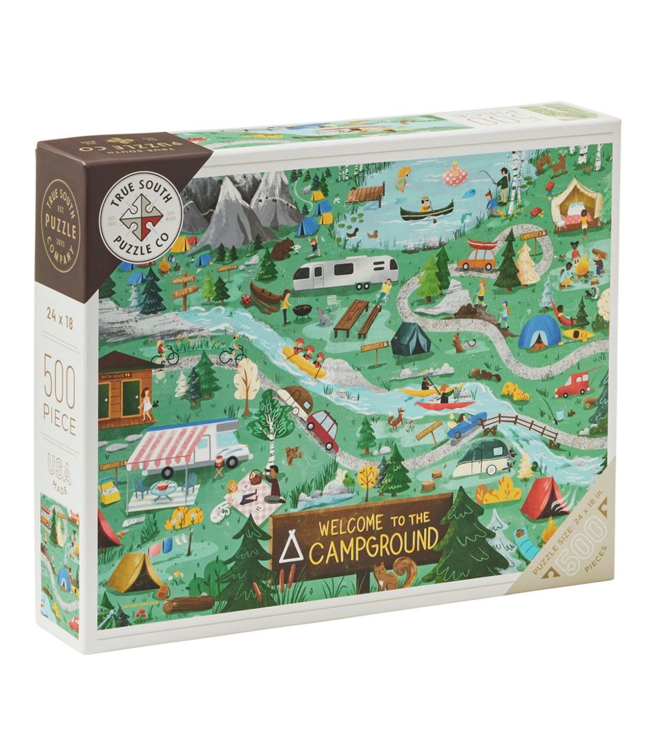 500 Pieces Campground Puzzle