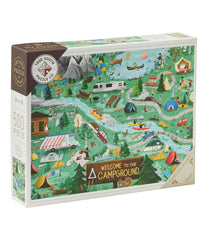500 Pieces Campground Puzzle