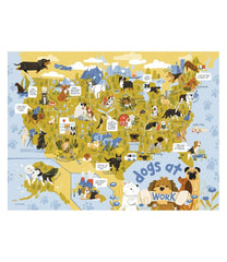 500 Pieces Dogs at Work Puzzle