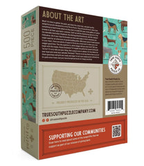 500 Pieces Woof Dogs Puzzle