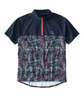 Short-Sleeve Print Men's Comfort Cycling Jersey