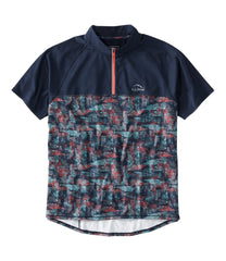 Short-Sleeve Print Men's Comfort Cycling Jersey