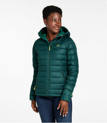 Women's Bean's Down Hooded Jacket