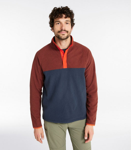 Men's All Season Access Fleece Pullover, Colorblock