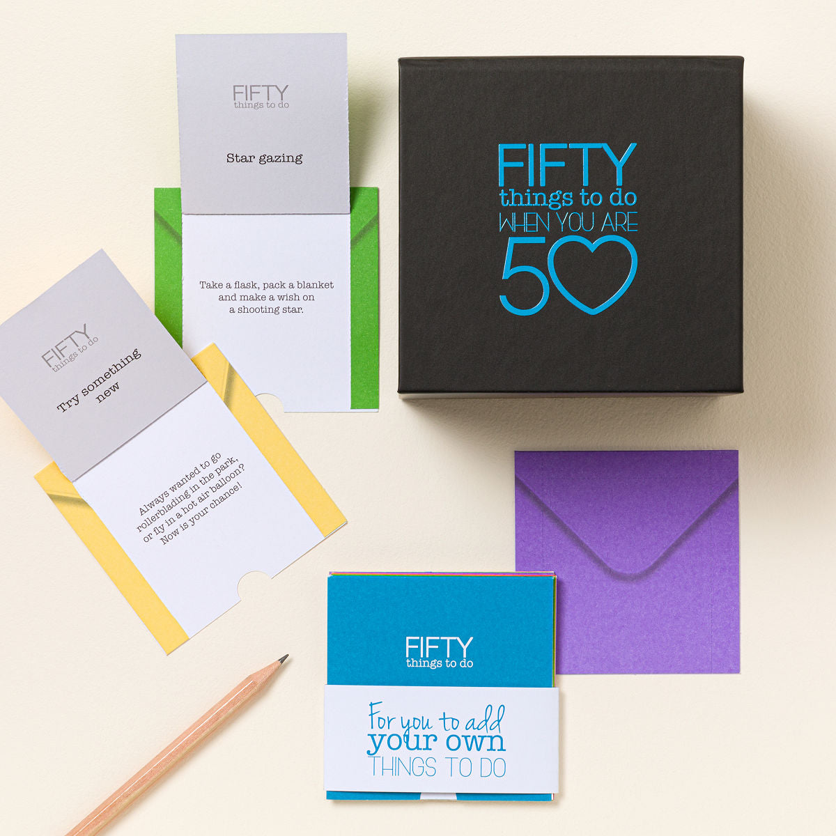 50 Things To Do When You Are 50 – Birthday Gift