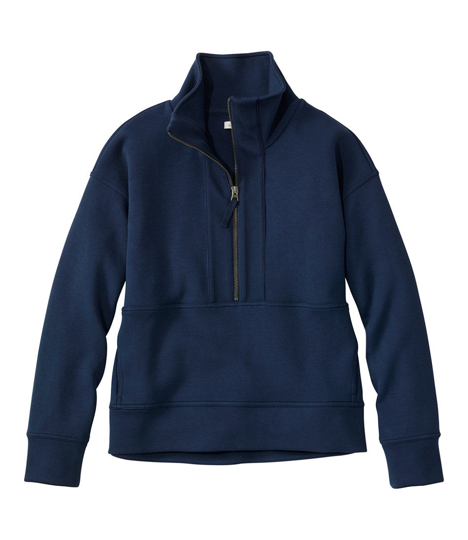 Half-Zip Pullover Women's L.L.Bean CloudSoft Top