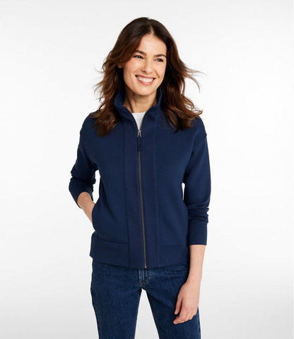Women's L.L.Bean CloudSoft Top, Full-Zip