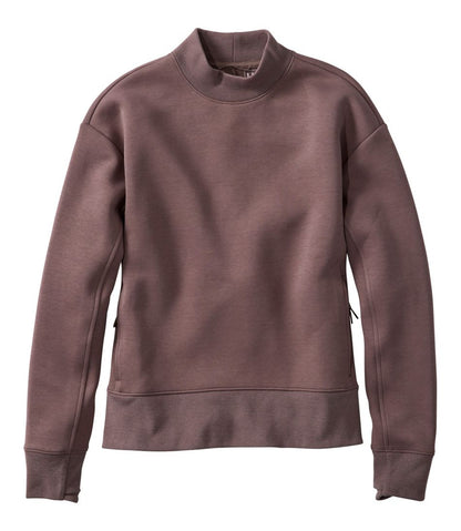 Women's Multisport Mockneck Pullover Sweatshirt