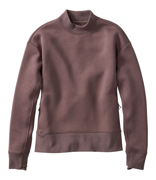 Women's Multisport Mockneck Pullover Sweatshirt