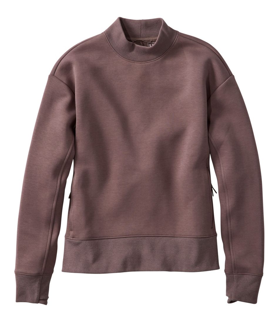 Women's Multisport Mockneck Pullover Sweatshirt