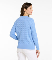 Women's The Original Double L® Sweater Cable Crewneck