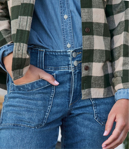 Women's 1912 Field Denim Pants, Mid-Rise Ankle Utility