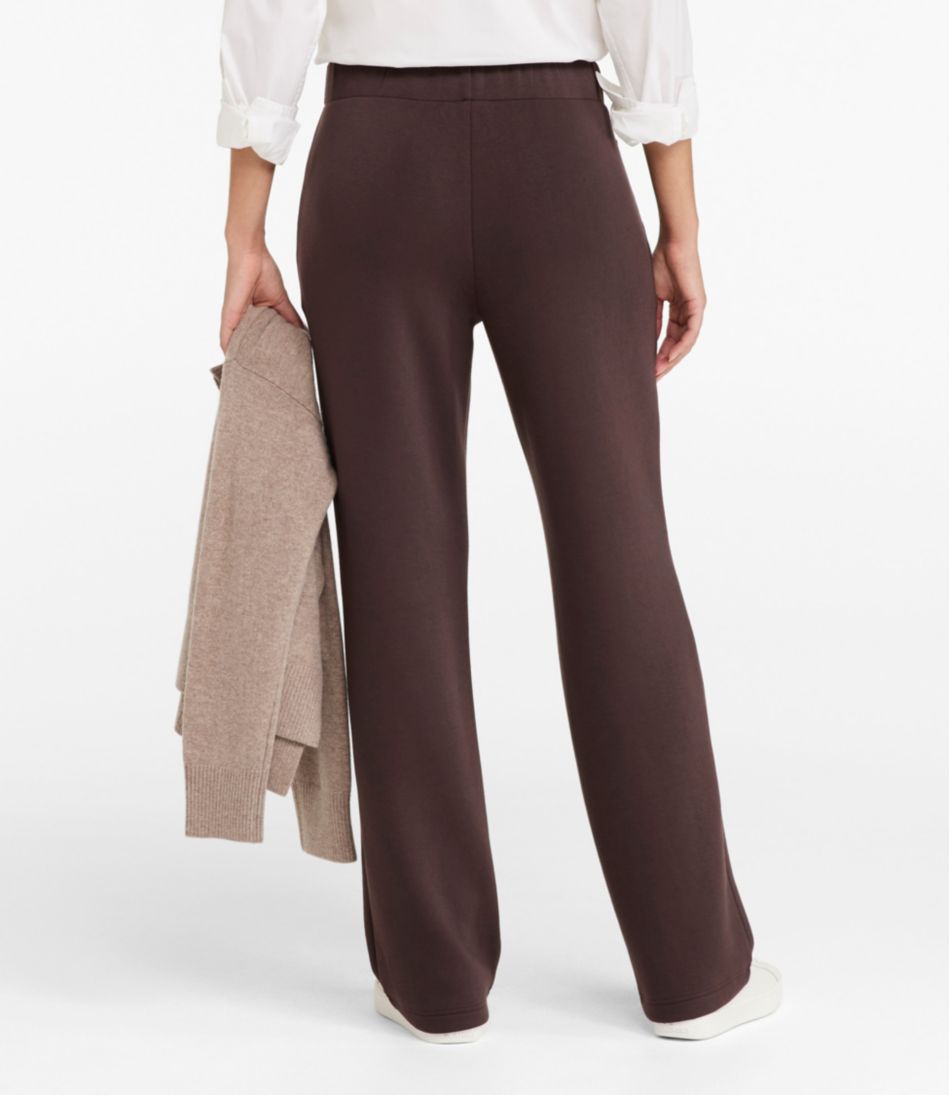 Women's L.L.Bean CloudSoft Pants, Mid-Rise Straight-Leg