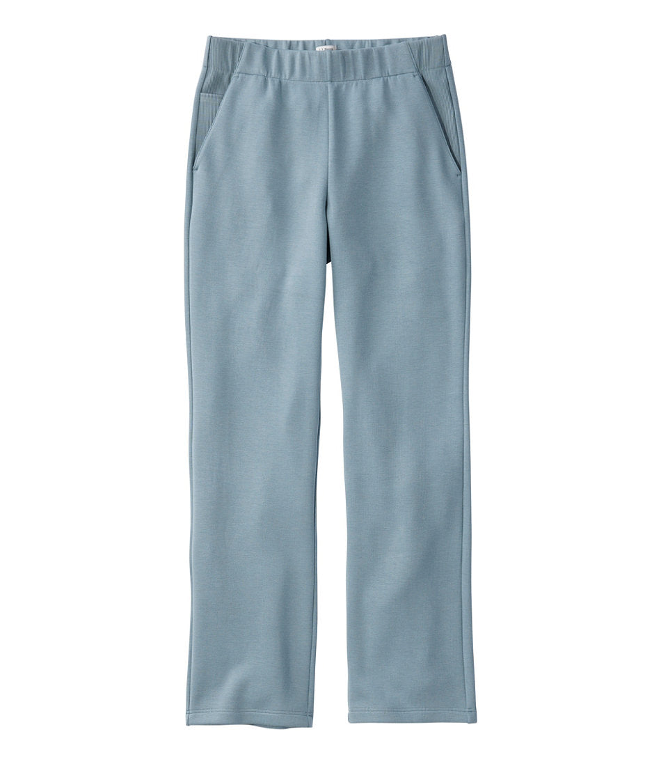 Women's L.L.Bean CloudSoft Pants Mid-Rise Straight-Leg