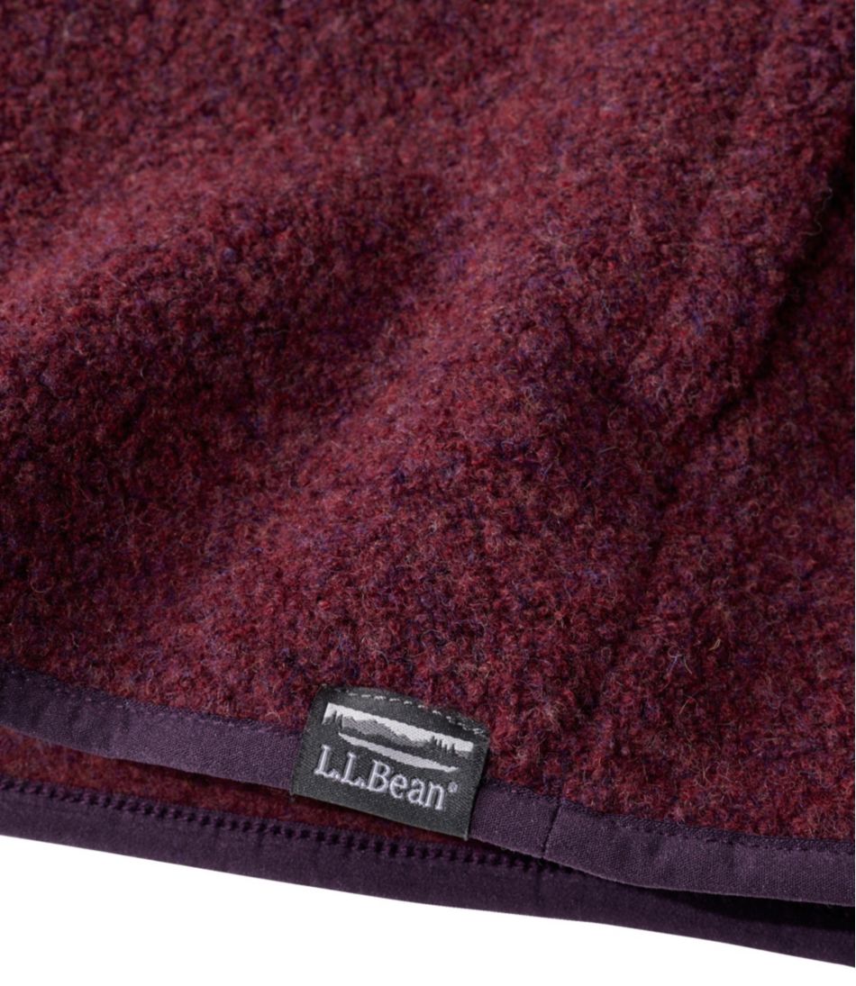 Women's All Season Wool Fleece Full-Zip Jacket