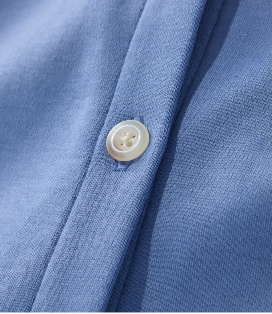 Women's Pima Cotton Tee Long-Sleeve Crewneck Cardigan