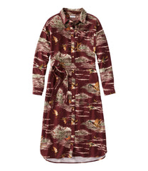 Women's Signature Camp Flannel Midi Dress