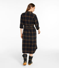 Women's Signature Camp Flannel Midi Dress