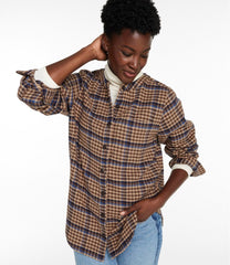 Plaid Women's Signature 1933 Collarless Chamois Tunic