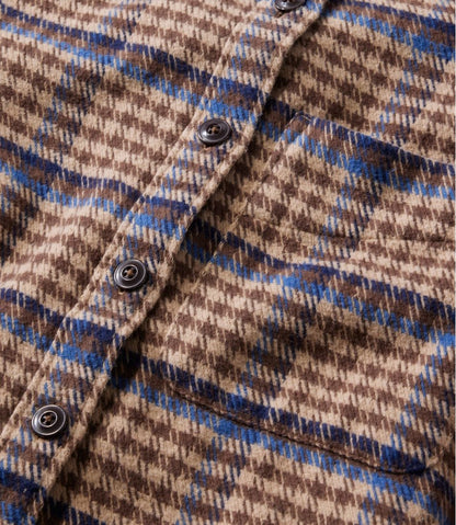 Women's Signature 1933 Collarless Chamois Tunic, Plaid