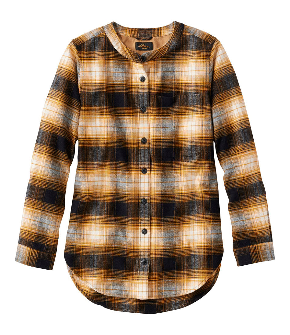 Plaid Women's Signature 1933 Collarless Chamois Tunic