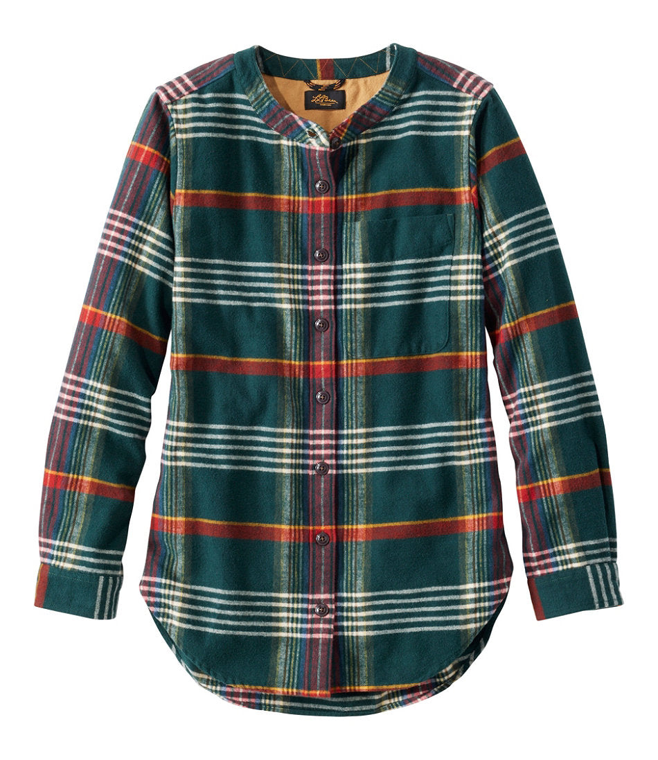 Plaid Women's Signature 1933 Collarless Chamois Tunic